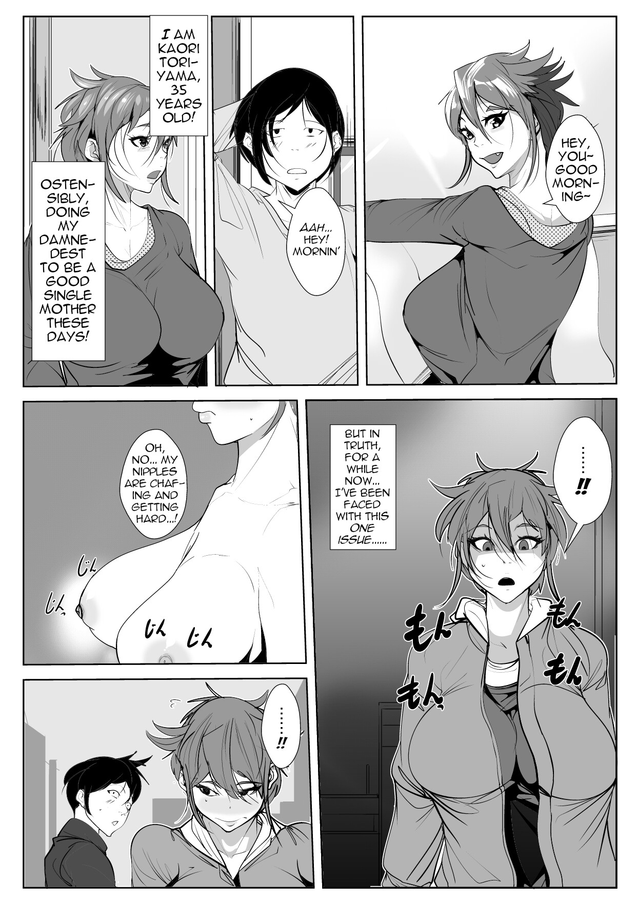 Hentai Manga Comic-For my Mother, who is Burdened with an Extraordinary Sex Drive…-Read-3